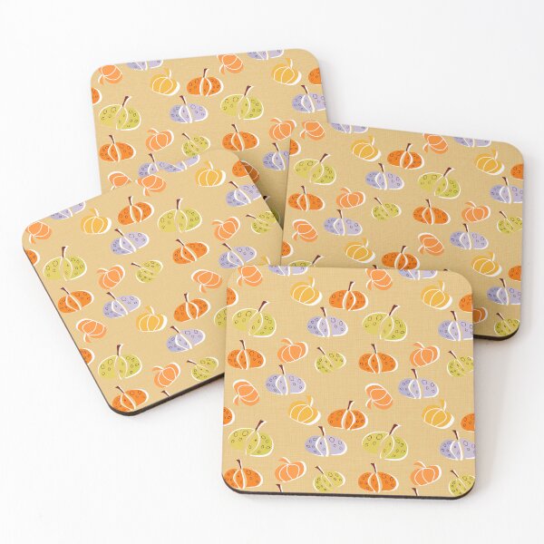 Item preview, Pumpkins Party on orange designed and sold by mirimo.