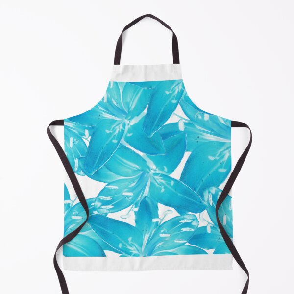 Item preview, transparent blue flowers designed and sold by artbymire.