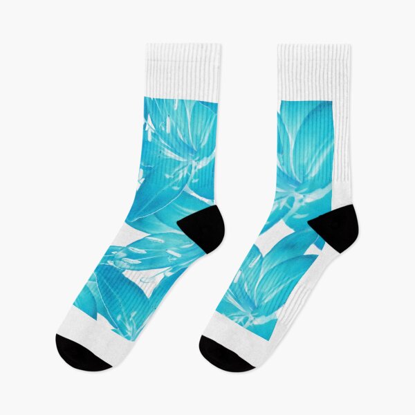Item preview, transparent blue flowers designed and sold by artbymire.
