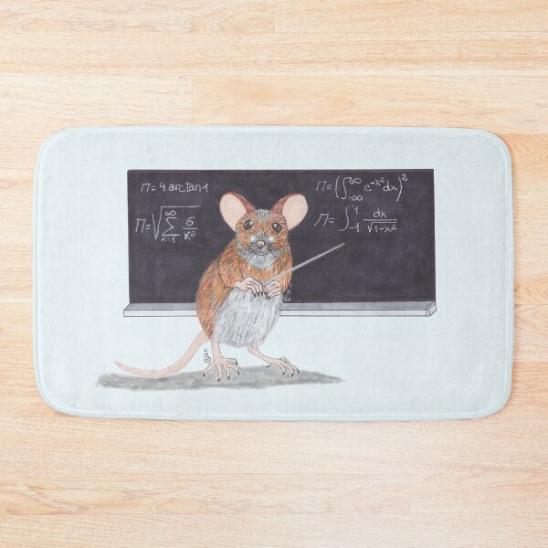 Item preview, MOUSE AS A MATHEMATICIAN designed and sold by BeritValk.