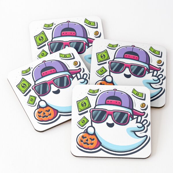Item preview, Money Boo Ghost Stricker designed and sold by Johnny Holiday.