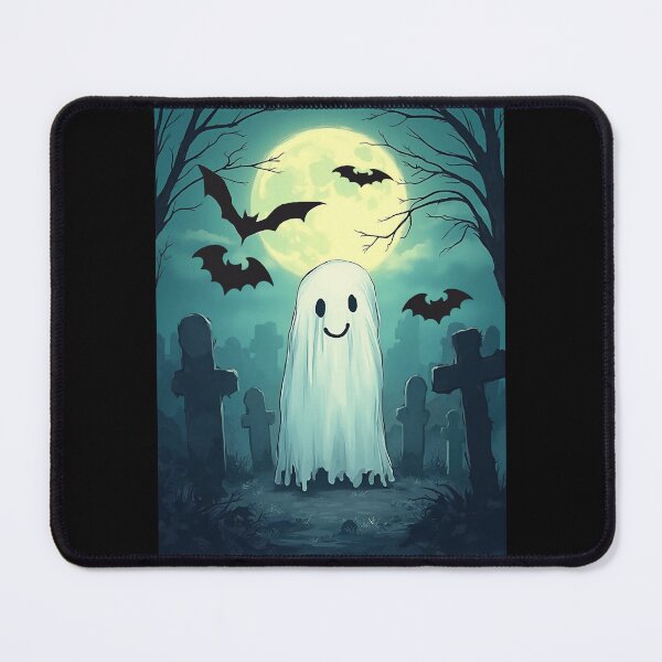 Item preview, super cute halloween ghost designed and sold by Kamoufleur.