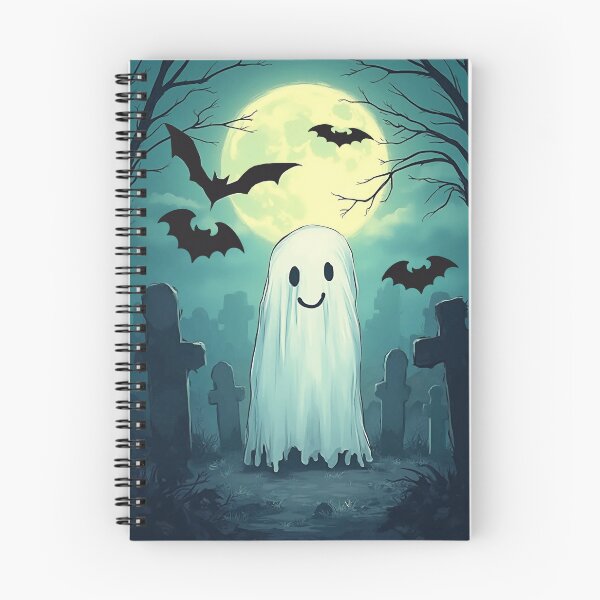Item preview, super cute halloween ghost designed and sold by Kamoufleur.