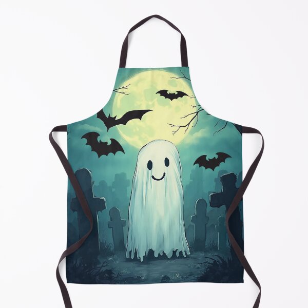 Item preview, super cute halloween ghost designed and sold by Kamoufleur.