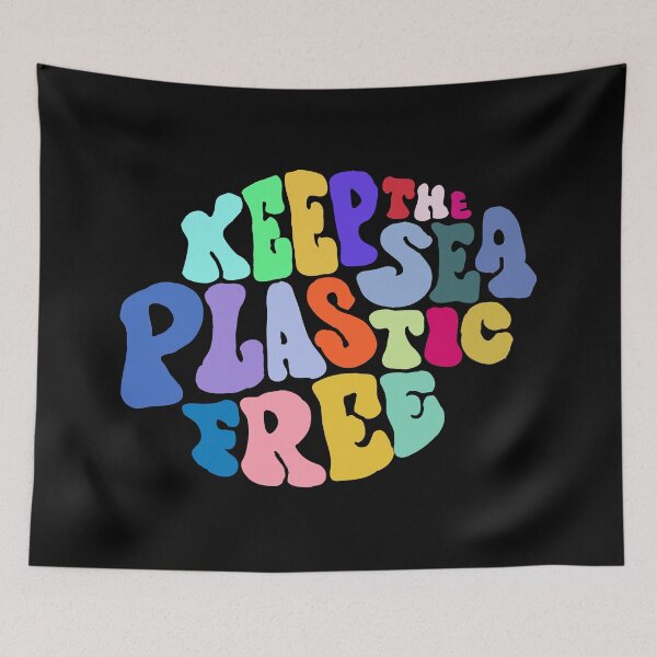 Item preview, Keep The Sea Plastic Free Cool Design designed and sold by Climactify.