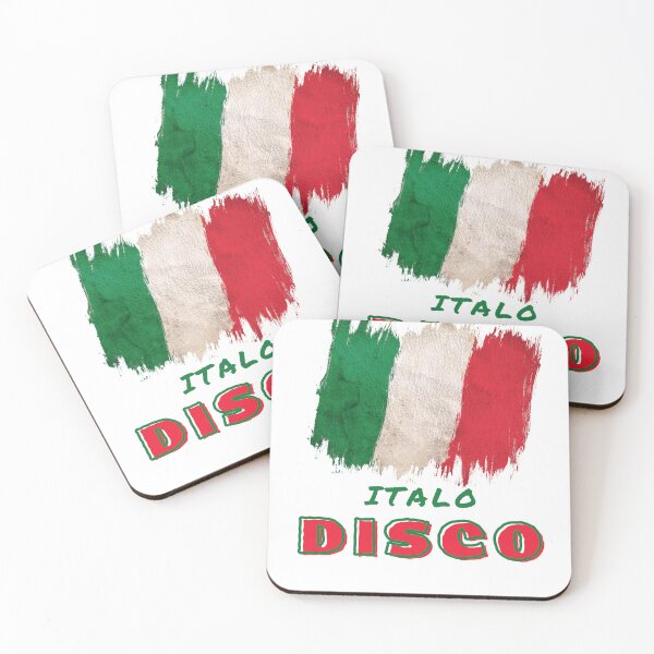 Item preview, Italo Disco Vibes Tee designed and sold by BlueGoldArt.