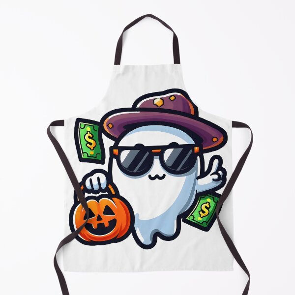 Item preview, Fancy Money Boo Ghost Sticker designed and sold by Johnny Holiday.