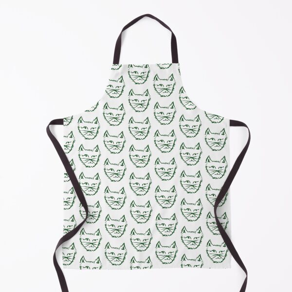 Item preview, Questioning Cat Green designed and sold by MagentaTwilight.