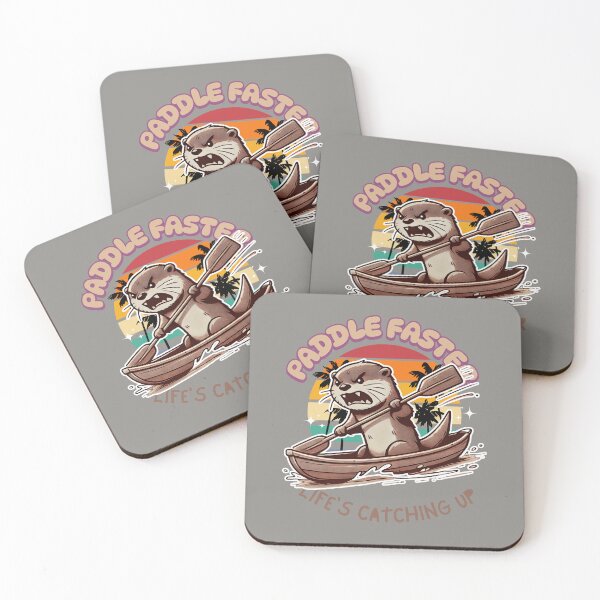 Item preview, Paddle Faster, Life's Catching Up designed and sold by celcino-studio.
