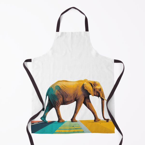 Item preview, Elephant on the Move: Road Crossing designed and sold by WildlifeSafari.