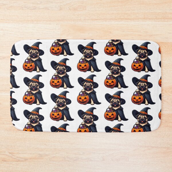 Item preview, Pug Dog Halloween designed and sold by doodIllustrate.