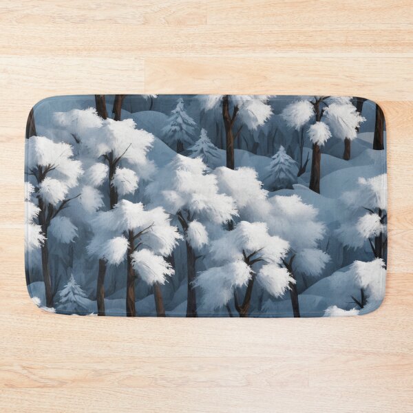 Item preview, Fluffy Winter Trees Texture designed and sold by raviolli000.