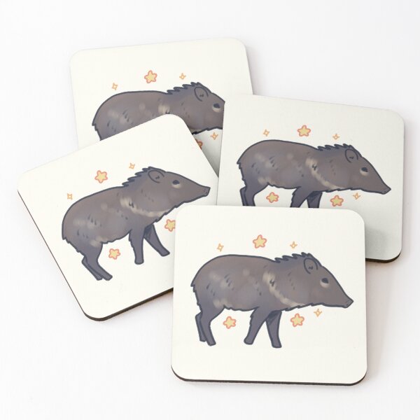 Item preview, Cute javelina drawing  designed and sold by Artofmayara.