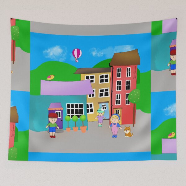 Item preview, polly ville by Olga Schembri  designed and sold by Keddmia.