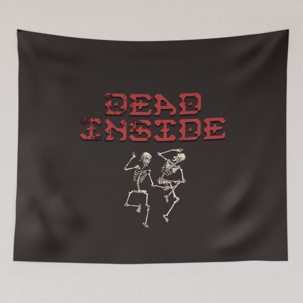 Item preview, Dead Inside Halloween Skeletons Dancing Funny west style designed and sold by · GAMING SOUL ·.