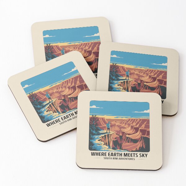 Item preview, Grand Canyon South Rim Hiking Adventure – Scenic Where Earth Meets Sky Design designed and sold by BNCH44.