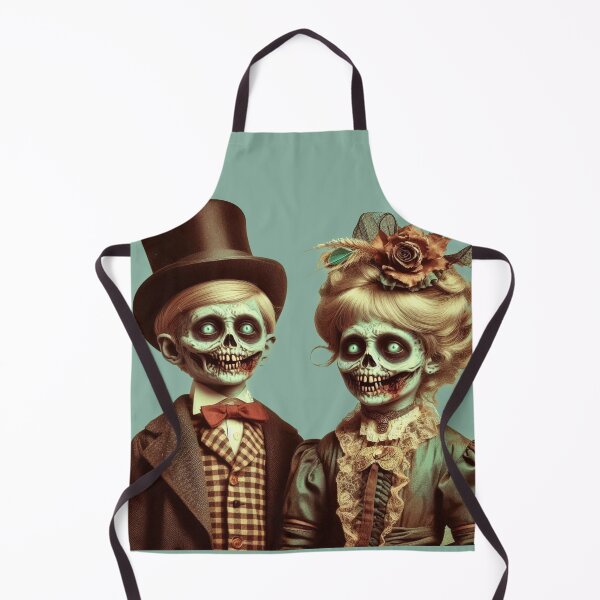 Item preview, Eerie skeleton child with flowers, butterflies, and haunting stare. designed and sold by freackly.