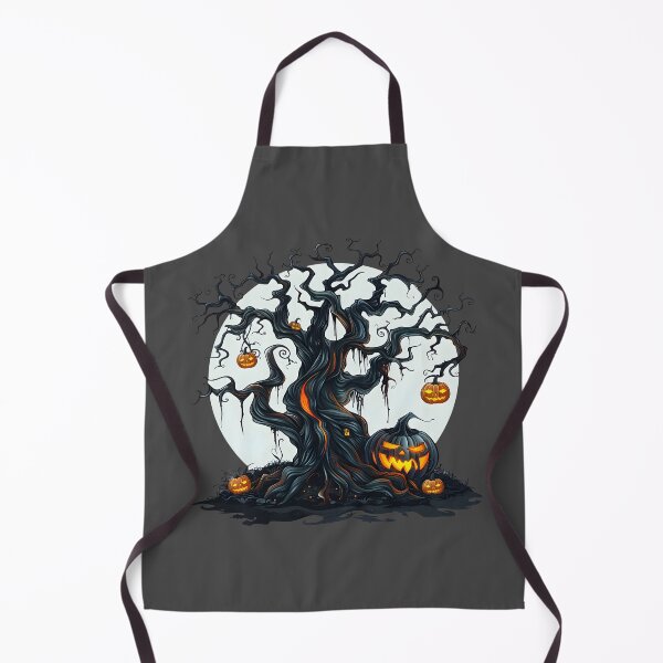 Item preview, Scary Tree With Pumpkins Halloween designed and sold by ShadowOfNature.