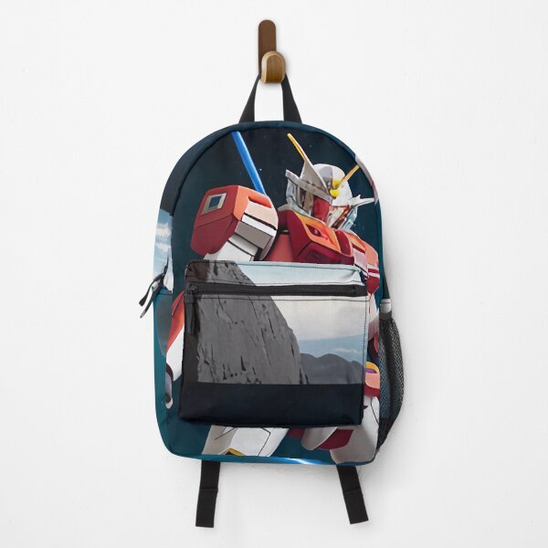Item preview, mecha robot jump over sea (red gundam like) designed and sold by Leo-Fein.