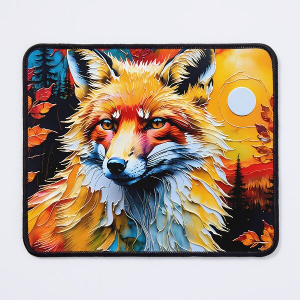 Item preview, Encaustic Fox designed and sold by LilithsDesires.