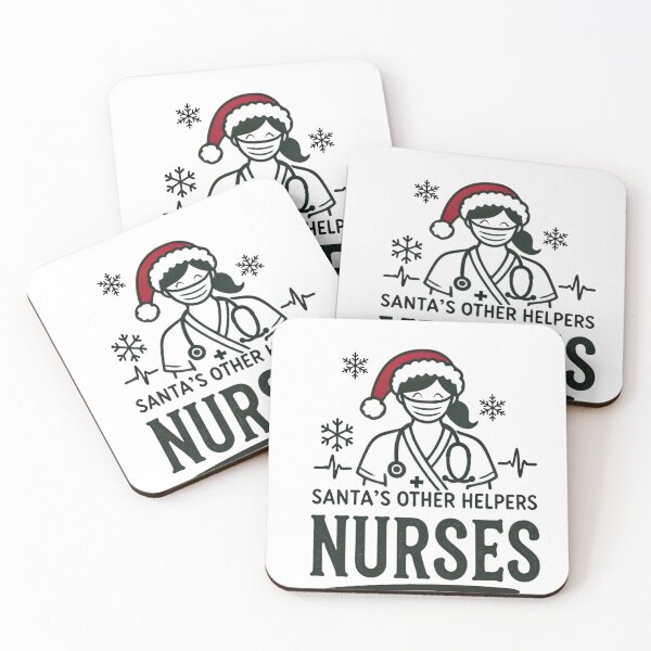 Item preview, santa other helpers nurses designed and sold by The Art of Kkatarynka.