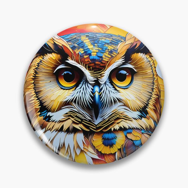 Item preview, Encaustic Owl designed and sold by LilithsDesires.