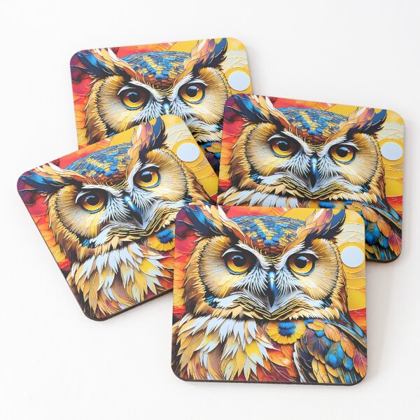Item preview, Encaustic Owl designed and sold by LilithsDesires.