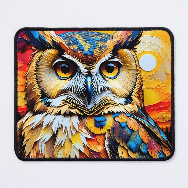 Item preview, Encaustic Owl designed and sold by LilithsDesires.
