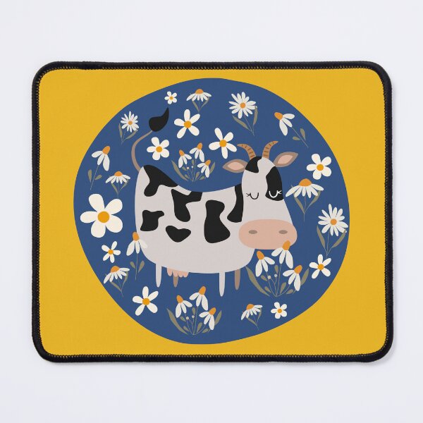 Item preview, Cute daisy cow designed and sold by AnulaArt.