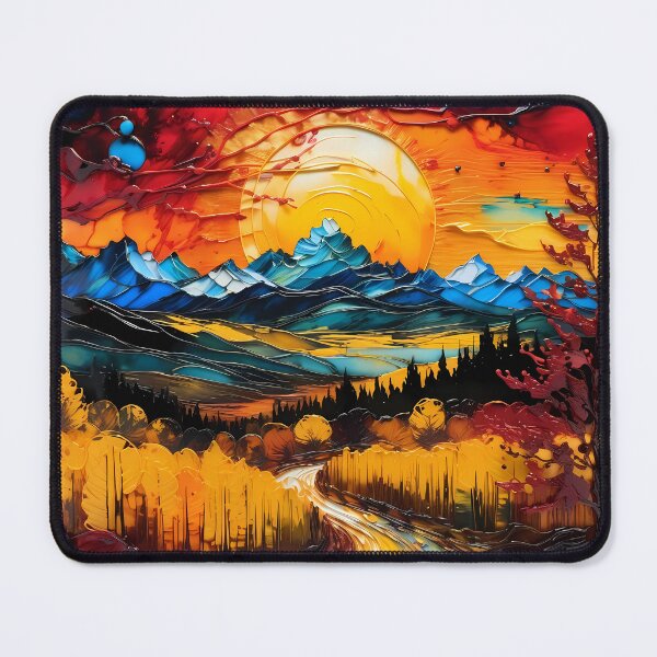 Item preview, Encaustic Landscape designed and sold by LilithsDesires.
