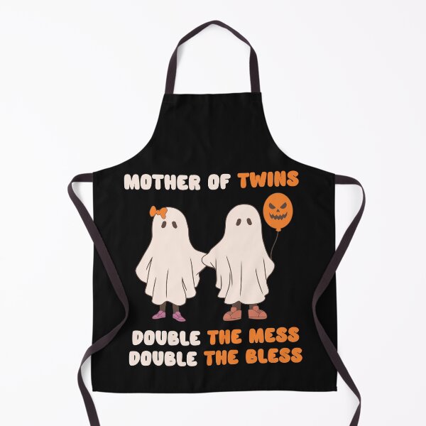 Item preview, Mother of Twins Double the Mess Double the Bless Funny Twins designed and sold by MonaCreations.