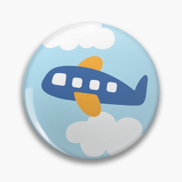 Item preview, Airplane flying in the sky seamless pattern designed and sold by SomAoHappyDay.