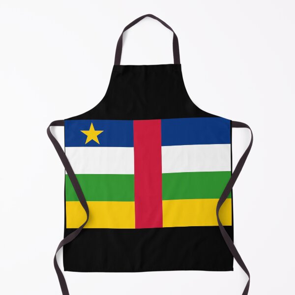 Item preview, Central African Republic Flag: Unity and Peace in Colors designed and sold by communedesigns.