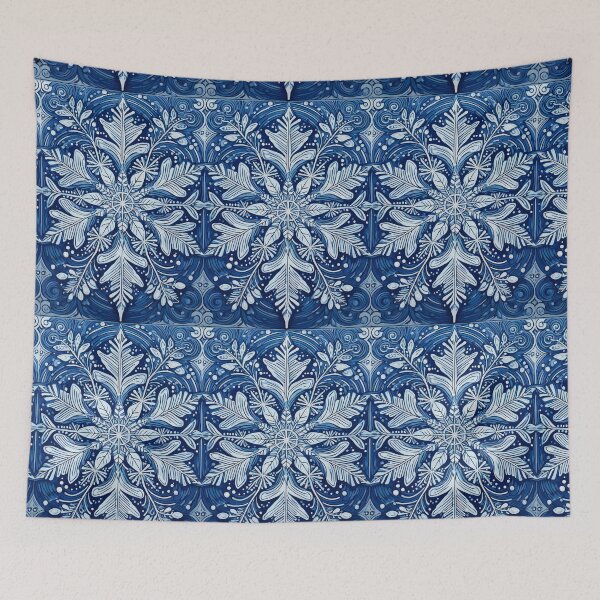 Item preview, Blue Snowflake Illustration designed and sold by Adam Regester.