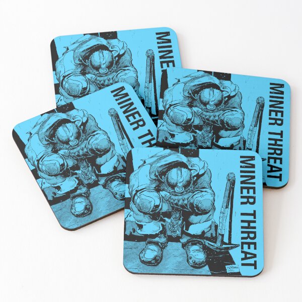 Item preview, Miner Threat designed and sold by floatingdisc.