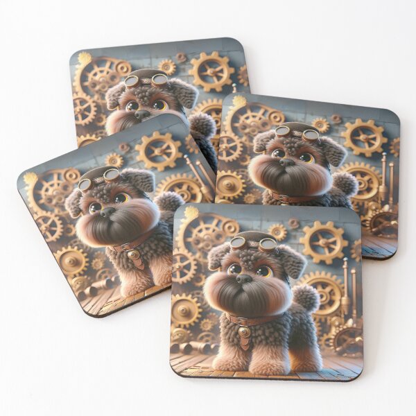 Item preview, Steampunk Bouvier Des Flandres designed and sold by Sillytoe.