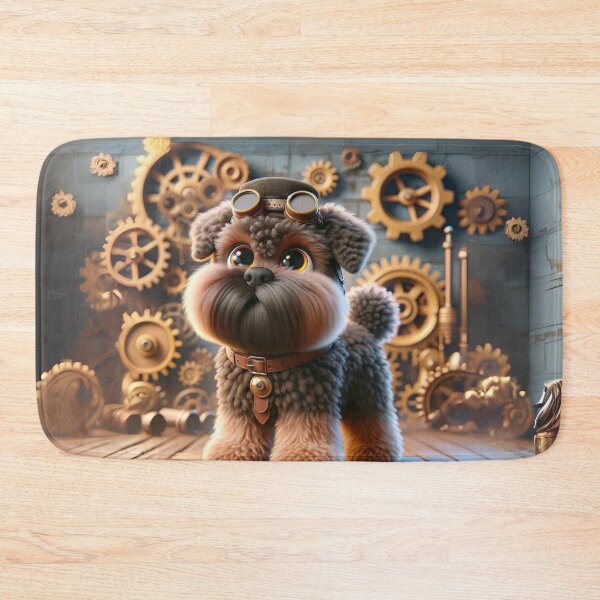 Item preview, Steampunk Bouvier Des Flandres designed and sold by Sillytoe.