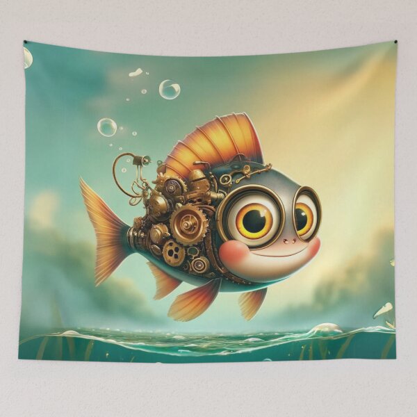 Item preview, Steampunk Bowfin designed and sold by Sillytoe.