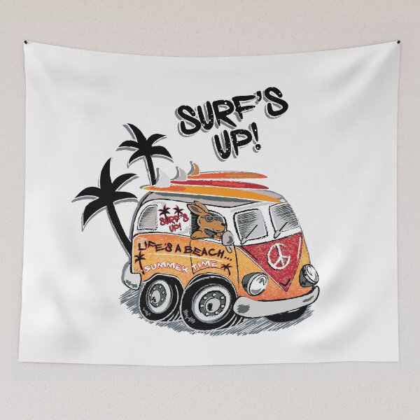Item preview, KOMBI - Surf's Up! (sku#2) designed and sold by charactergirl.