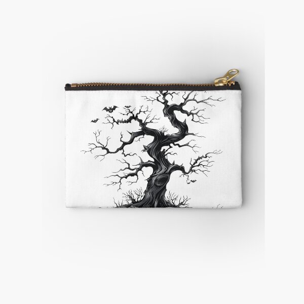 Item preview, Scary Black Halloween Tree designed and sold by wordflowgames.