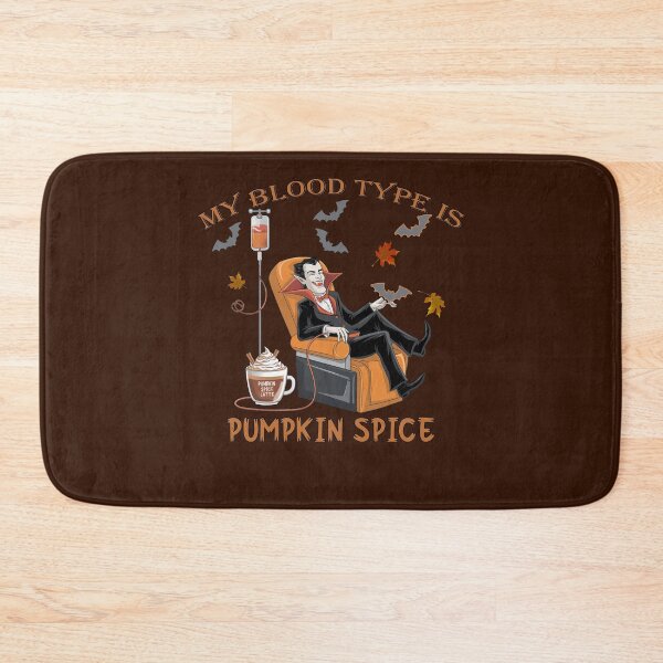 Item preview, Halloween My Blood Type Is Pumpkin Spice Vampire designed and sold by tamdevo1.