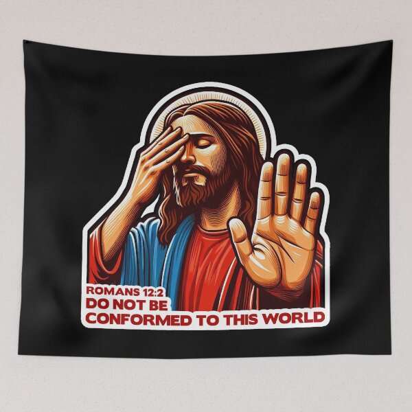 Item preview, Romans 12:2 Do Not Be Conformed To This World designed and sold by plushism.