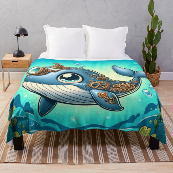 Item preview, Steampunk Bowhead Whale designed and sold by Sillytoe.