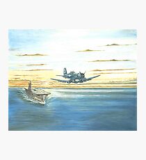 Corsair Launch at Dawn Photographic Print