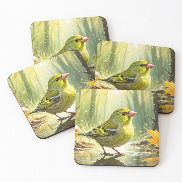 Item preview, Friendly little greenfinch designed and sold by LilithsDesires.