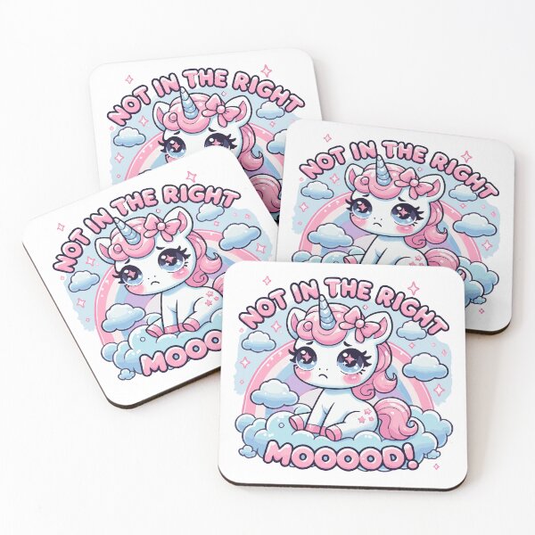 Item preview, Sad Unicorn in a "Not in the right Mood" designed and sold by HandicraftArt.