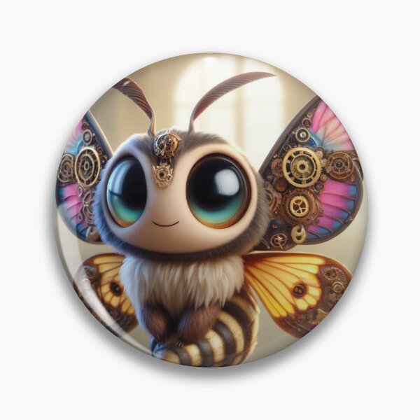Item preview, Steampunk Box Tree Moth designed and sold by Sillytoe.