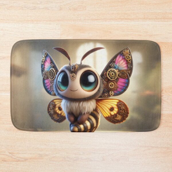 Item preview, Steampunk Box Tree Moth designed and sold by Sillytoe.