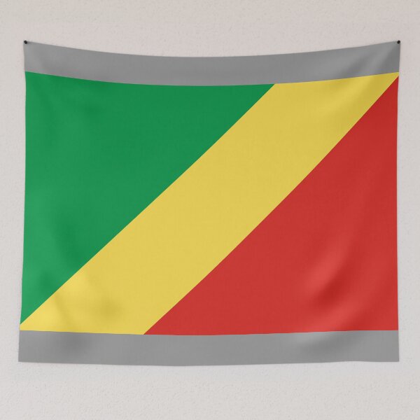 Item preview, Republic of the Congo Flag: Peace, Unity, and Progress designed and sold by communedesigns.