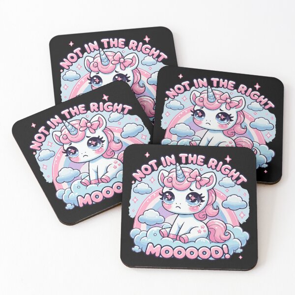 Item preview, Sad Unicorn in a "Not in the right Mood" designed and sold by HandicraftArt.
